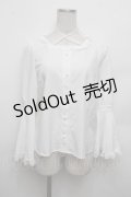 Alice Mashiro / 姫袖ブラウス  白 S-26-01-04-001-LO-BL-AS-ZS