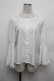 画像1: Alice Mashiro / 姫袖ブラウス  白 S-26-01-04-001-LO-BL-AS-ZS (1)
