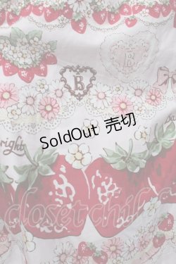 画像3: BABY,THE STARS SHINE BRIGHT / Juicy Strawberry MemoryジャンパースカートII  ピンク S-26-01-04-027-BA-OP-AS-ZS