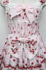画像5: BABY,THE STARS SHINE BRIGHT / Juicy Strawberry MemoryジャンパースカートII  ピンク S-26-01-04-027-BA-OP-AS-ZS (5)