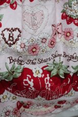 画像6: BABY,THE STARS SHINE BRIGHT / Juicy Strawberry MemoryジャンパースカートII  ピンク S-26-01-04-027-BA-OP-AS-ZS (6)