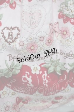 画像6: BABY,THE STARS SHINE BRIGHT / Juicy Strawberry MemoryジャンパースカートII  ピンク S-26-01-04-027-BA-OP-AS-ZS
