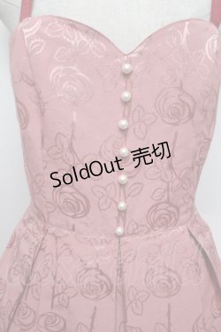 画像2: Emily Temple cute / エミリーローズビスチェ風ノースリーブワンピース  ピンク S-26-01-04-028-ET-OP-AS-ZS