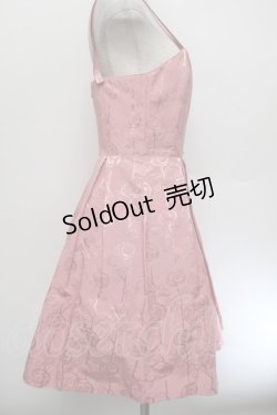 画像3: Emily Temple cute / エミリーローズビスチェ風ノースリーブワンピース  ピンク S-26-01-04-028-ET-OP-AS-ZS