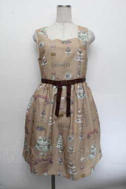 画像1: Fi.n.t / パティスリーワンピース  ベージュ S-26-01-04-037-CA-OP-AS-ZS