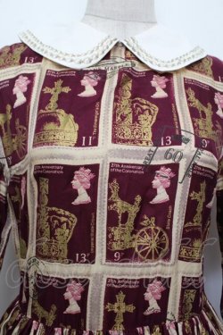 画像2: Jane Marple / Royal Stampワンピース  ワイン S-26-01-04-041-JM-OP-AS-ZS