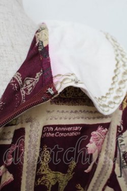 画像6: Jane Marple / Royal Stampワンピース  ワイン S-26-01-04-041-JM-OP-AS-ZS