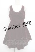 Ank Rouge / ベロアワンピース  ワイン S-26-01-04-042-CA-OP-AS-ZS