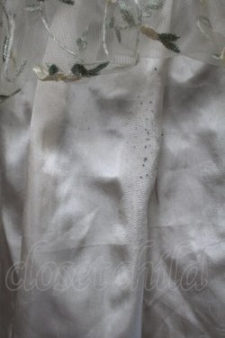 画像5: axes femme / レース×花柄ドッキングワンピース  紺ｘオフ S-26-01-04-044-AX-OP-AS-ZS