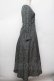 画像2: an another angelus / コルセット切替小花柄ロングワンピース F ネイビー S-26-01-04-046-CA-OP-TK-ZS (2)