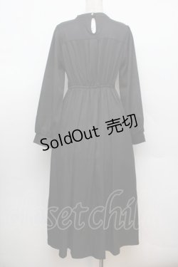 画像3: axes femme / チャイナ×オーナメント柄ワンピース F 黒 S-26-01-04-049-AX-OP-TK-ZS