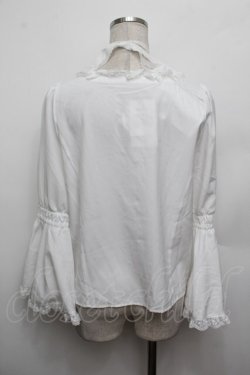 画像2: Alice Mashiro / 姫袖ブラウス  白 S-26-01-04-001-LO-BL-AS-ZS