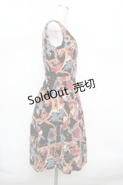 画像2: Jane Marple / クイーンアリス別珍ジャンパースカート  黒 S-26-01-04-054-JM-SK-AS-ZS