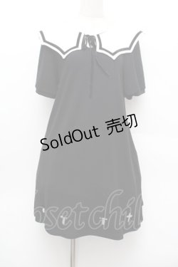 画像1: HELL CAT PUNKS / カットワンピース  黒 S-26-01-04-055-PU-OP-AS-ZS