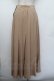 画像3: an another angelus / 釦使いボックスタックロングスカート F ベージュ S-26-01-04-057-CA-SK-TK-ZS (3)