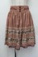 画像1: axes femme / アンティークメッセージスカート  アワピンク S-26-01-04-058-AX-SK-HR-ZS (1)