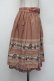 画像2: axes femme / アンティークメッセージスカート  アワピンク S-26-01-04-058-AX-SK-HR-ZS (2)