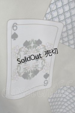 画像2: LOLITA / トランプ柄ブラウス F グリーン S-26-01-04-008-LO-TO-TK-ZS