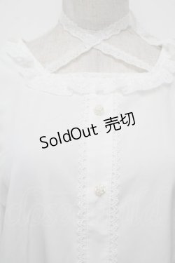 画像3: Alice Mashiro / 姫袖ブラウス  白 S-26-01-04-001-LO-BL-AS-ZS