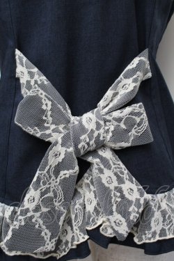 画像4: axes femme / チェーン使いクラシカルベスト  紺 S-26-01-04-013-AX-TO-HR-ZS