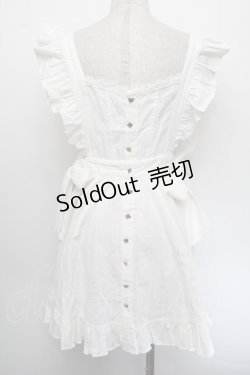 画像3: 絵本少女（海外ロリータブランド） / アリスエプロン  白 S-26-01-04-021-LO-OP-AS-ZS