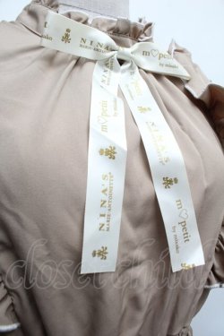 画像4: m petit by misako / NINA'SコラボAMハイショクメローワンピース S ベージュ S-26-01-08-034-LO-OP-HR-ZS