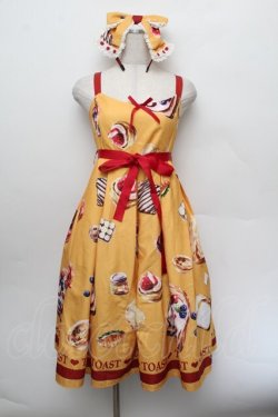 画像1: LOLITA / ジャンパースカート  からし S-26-01-08-035-LO-OP-AS-ZS