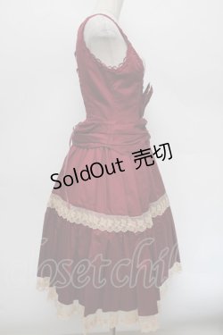 画像2: Mary Magdalene / エロディドールジャンパースカート  ストロベリー S-26-01-08-038-CL-OP-AS-ZS