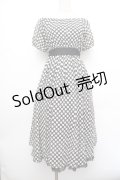 PINK HOUSE / ドットワンピース  黒ｘ白 S-26-01-08-044-LO-OP-AS-ZS