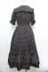 画像3: m petit by misako / 梨地水玉半袖ワンピース S 黒 S-26-01-08-045-LO-OP-HR-ZS (3)