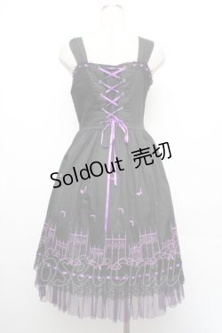 画像3: LOLITA / ワンピース  黒ｘ紫 S-26-01-08-046-LO-OP-AS-ZS