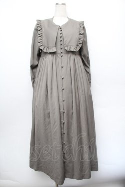 画像1: Sheglit / "Angelica"ロングワンピース  カーキ S-26-01-08-050-EL-OP-AS-ZS