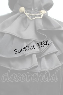 画像4: ATELIER PIERROT / 後ろレースアップワンピース  黒 S-26-01-08-052-EL-OP-AS-ZS