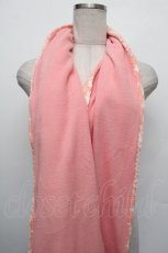画像3: PINK HOUSE / ロゴノルディックニットマフラー  ピンク S-26-01-08-009-LO-ZA-HR-ZT610 (3)