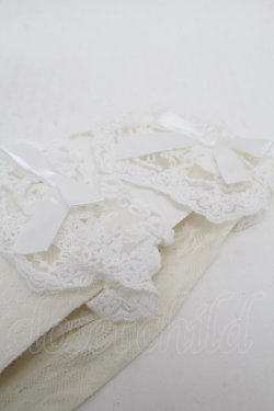 画像3: m petit by misako / AMCSレーシーリボンレース  濃白 S-26-01-08-001-LO-ZA-TK-ZS