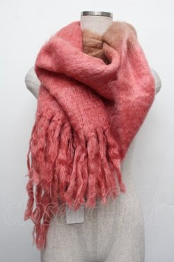 画像3: INGEBORG / モヘアストール  ブラウンｘピンク S-26-01-08-011-LO-ZA-HR-ZS