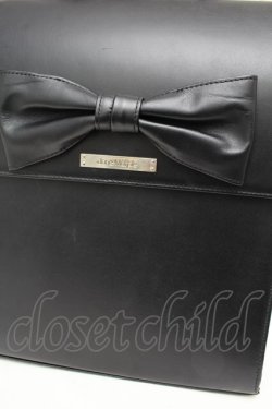 画像3: Jane Marple / リボンスクールバッグ  黒 S-26-01-08-015-JM-BG-AS-ZS
