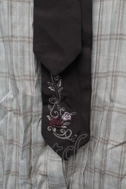 画像2: axes femme / ネクタイ付きブラウス  ベージュ S-26-01-08-018-AX-BL-AS-ZS