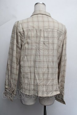 画像4: axes femme / ネクタイ付きブラウス  ベージュ S-26-01-08-018-AX-BL-AS-ZS