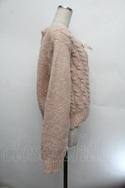 画像2: melume / 3連リボンカーディガン  ピンク S-26-01-08-019-LO-TO-AS-ZS