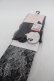 画像3: m petit by misako / NINA'Sコラボ花レース柄オーバーニーソックス  中黒 S-26-01-08-002-LO-AC-TK-ZS (3)