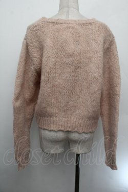 画像3: melume / 3連リボンカーディガン  ピンク S-26-01-08-019-LO-TO-AS-ZS