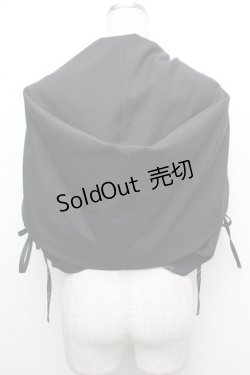 画像3: ATELIER BOZ / hideコラボ・メモリアルＨ フードケープ  黒ｘワイン S-26-01-08-027-EL-JA-HR-ZS