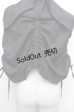 画像4: ATELIER BOZ / hideコラボ・メモリアルＨ フードケープ  黒ｘワイン S-26-01-08-027-EL-JA-HR-ZS