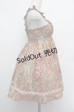 画像2: axes femme / ゴブラン柄チュニック  カラシ S-26-01-08-029-AX-OP-HR-ZS