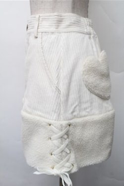 画像3: LIZ LISA / 裾ボアスカート  白 S-26-01-09-037-LO-SK-AS-ZS