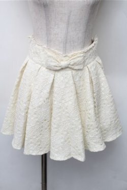 画像1: LIZ LISA / コットンレーススカート  オフ S-26-01-09-038-LO-SK-AS-ZS