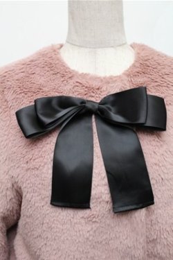 画像3: HONEY SALON / リボンファージャケット F ピンク S-26-01-09-006-EL-JA-SZ-ZT154