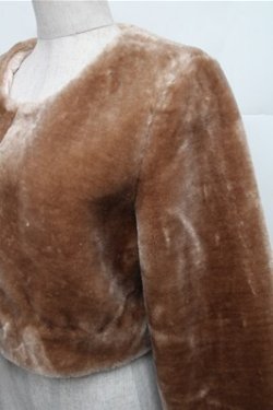 画像3: an another angelus / ファーショートボレロ  ブラウン S-26-01-09-011-CA-TO-AS-ZT021