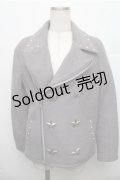 Candy Stripper / スタッズジャケット  グレー S-26-01-09-012-PU-JA-HR-ZS